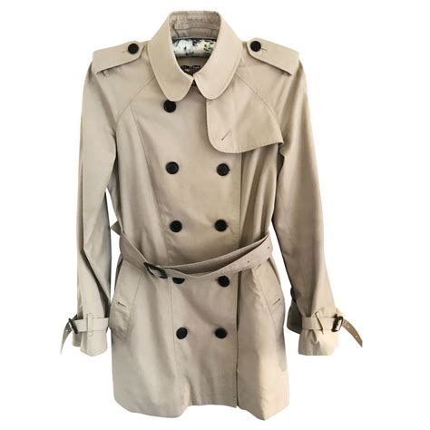 second hand burberry trench coat.